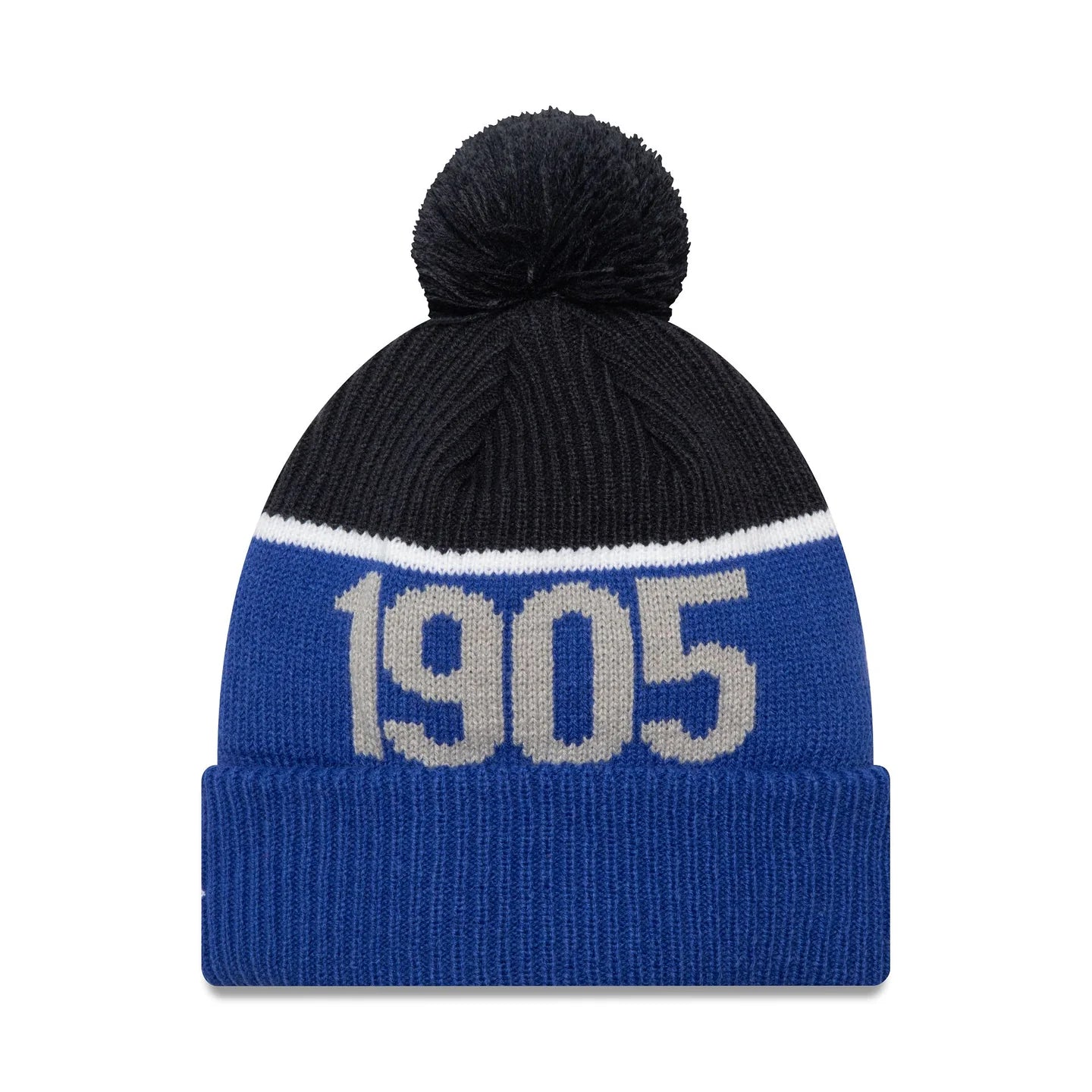 Chelsea FC Beanie - Blue Black Sport EPL Pom - New Era