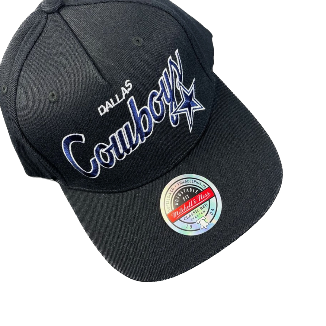 Dallas cowboys top script hat