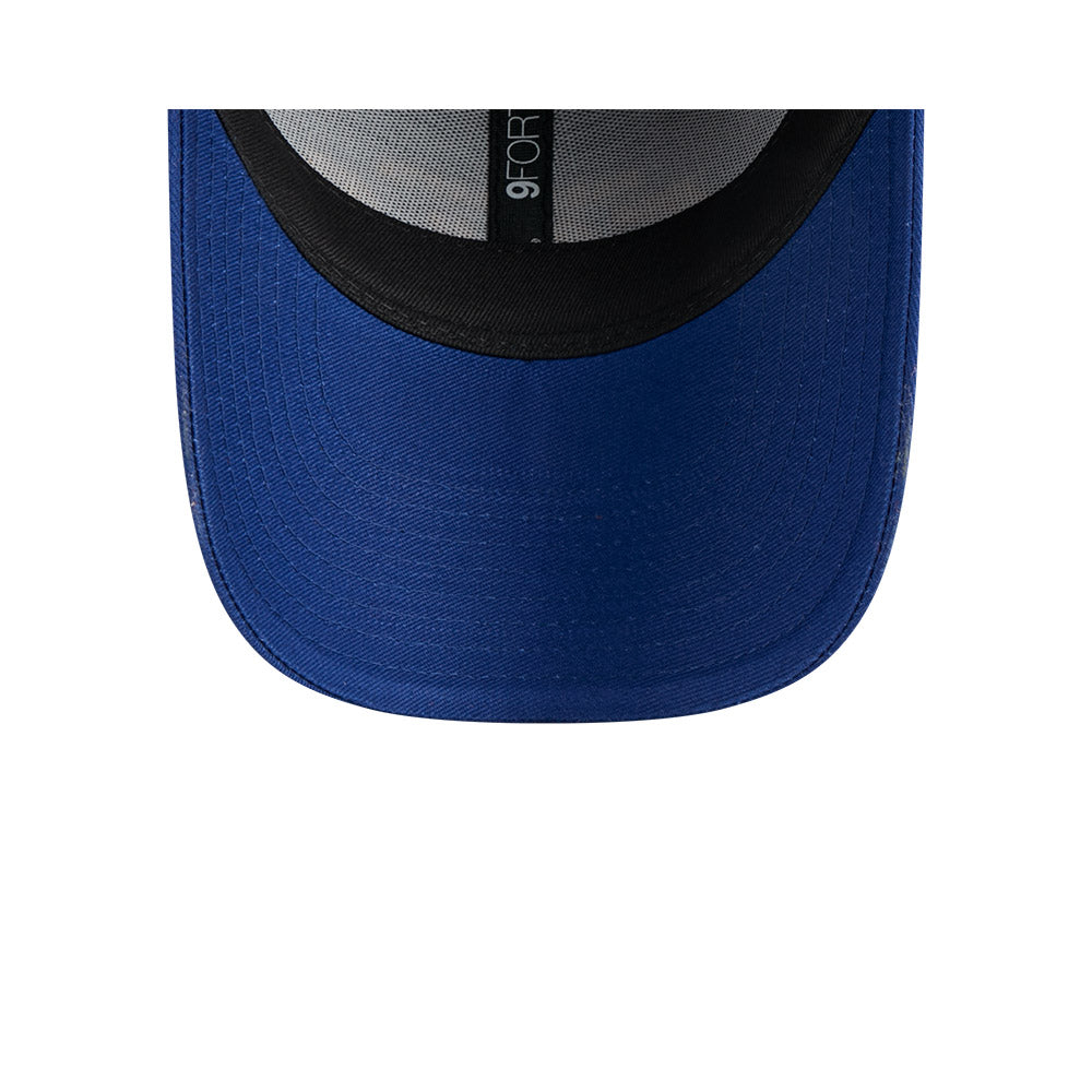 Parramatta Eels Youth Hat - NRL Split Script Blue OTC 9Forty Kids Strapback Cap - New Era