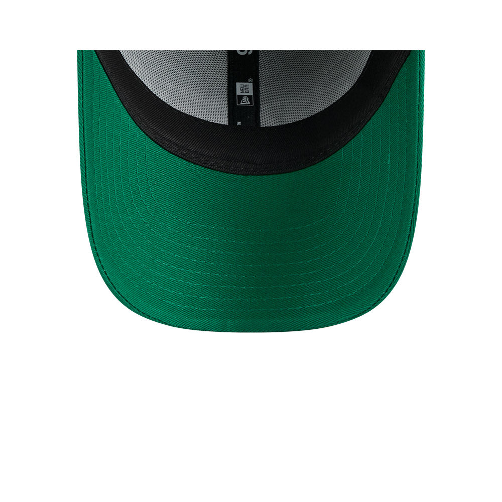 South Sydney Rabbitohs Youth Hat - NRL Split Script Green OTC 9Forty Kids Strapback Cap - New Era