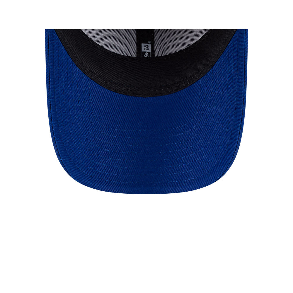 Canterbury-Bankstown Bulldogs Youth Hat - NRL Split Script Blue OTC 9Forty Kids Strapback Cap - New Era