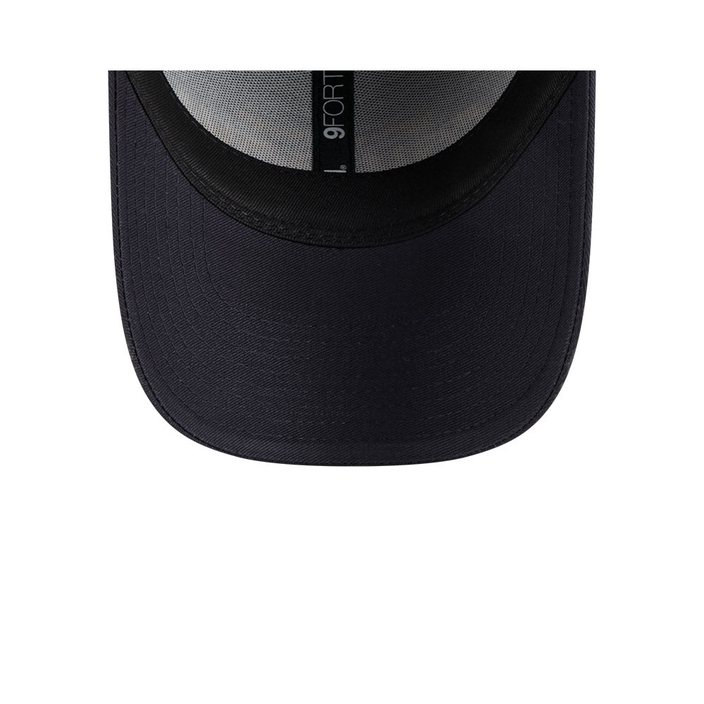 North Queensland Cowboys Youth Hat - NRL Split Script Navy OTC 9Forty Kids Strapback Cap - New Era