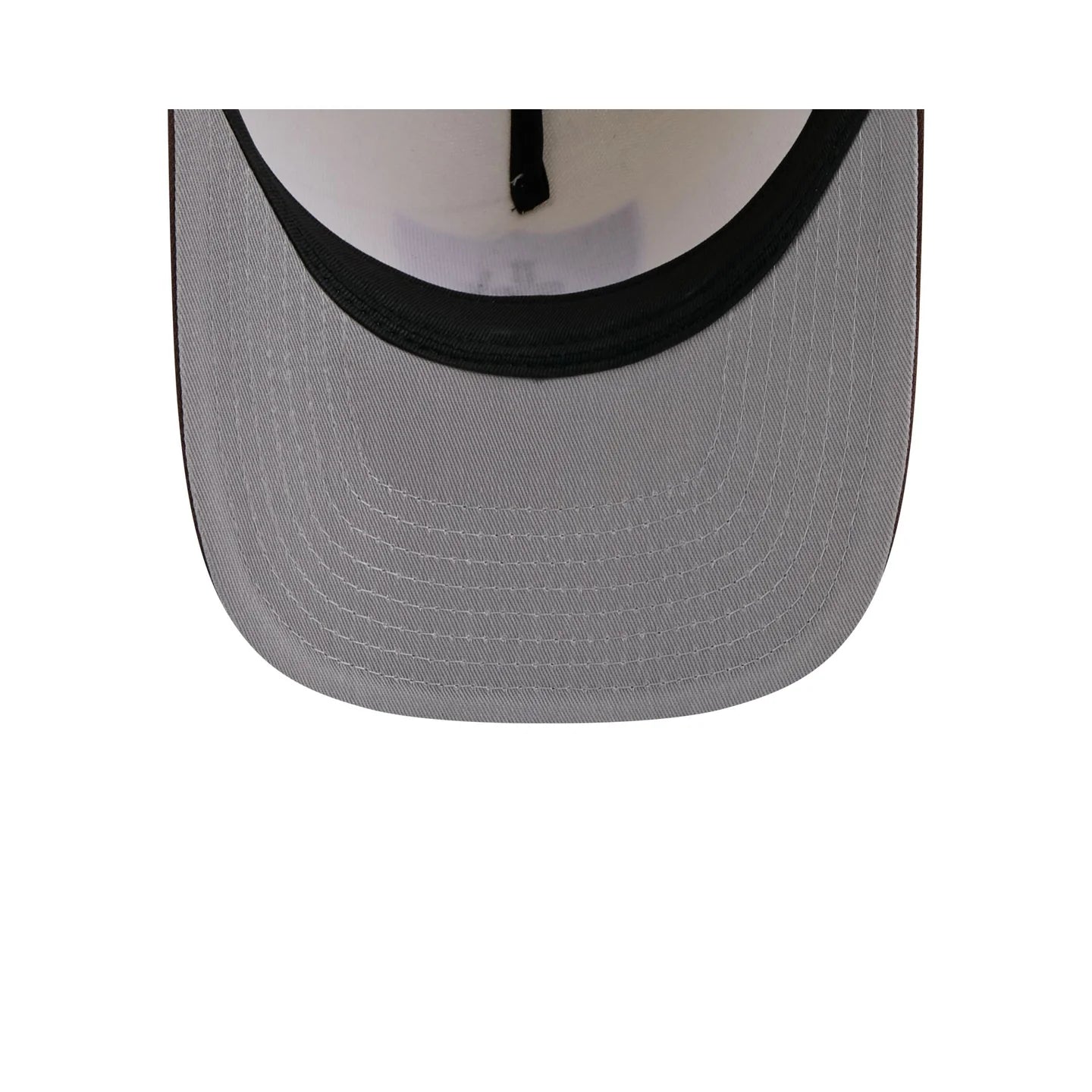 Las Vegas Raiders Hat - Chocolate Brown and White 2Tone NFL 9Fifty A-Frame Snapback Cap - New Era