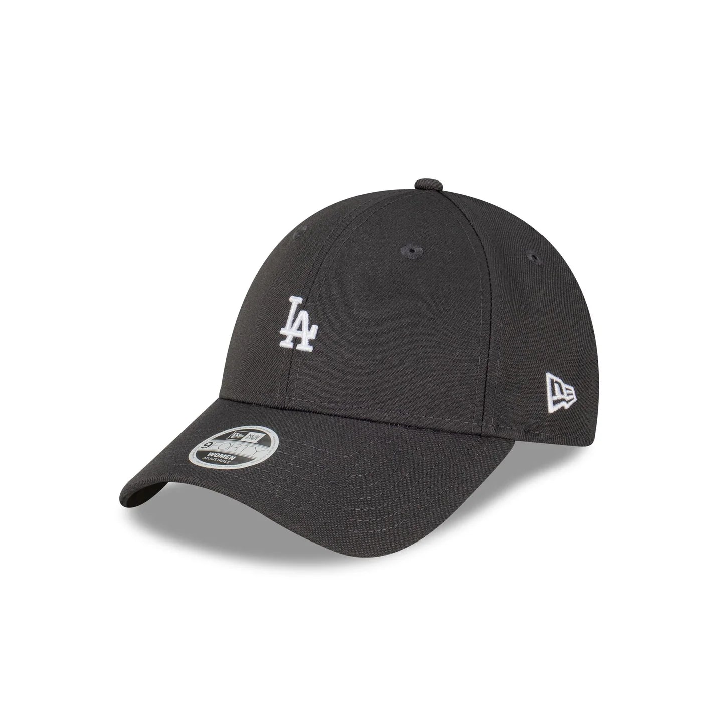 LA Dodgers Women s Cap Mini Graphite Grey Repreve 9Forty MLB Strapback Hat New Era