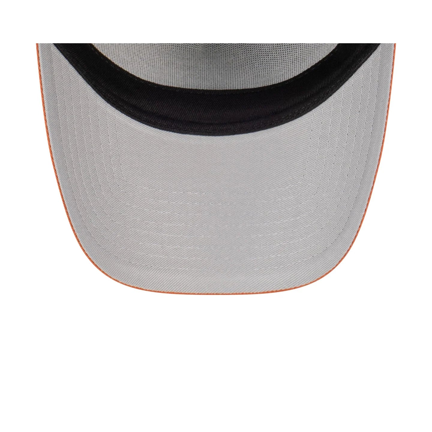 Chicago Bulls Hat - Burnt Redwood 2-Tone Black Orange 9Forty A-Frame NBA Snapback Cap - New Era