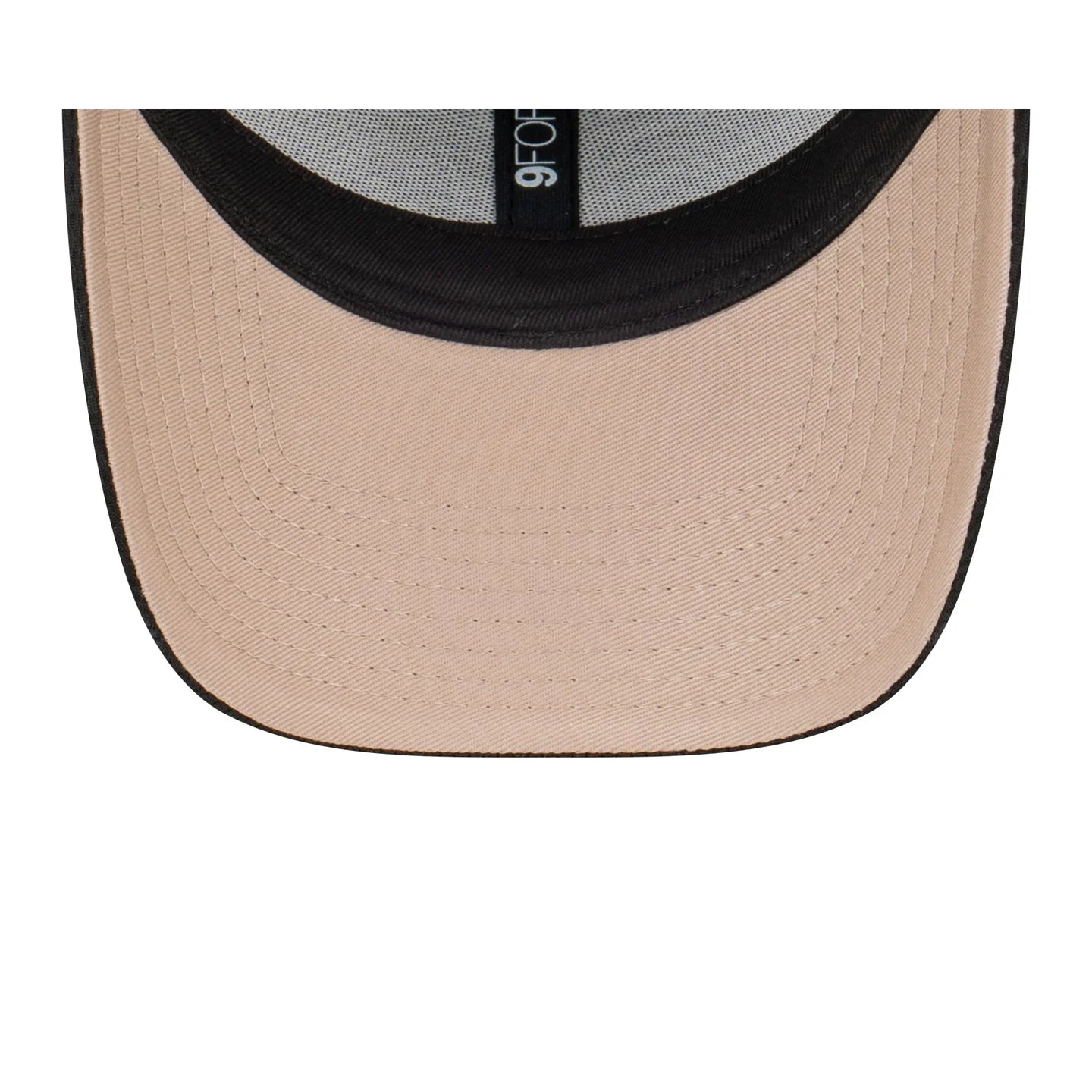 New York Yankees Hat - Dashmark Seasonal Black Ash Brown MLB 9Forty Strapback Cap - New Era