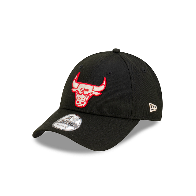 Chicago Bulls Hat - Black Residual Collection 9Forty Snapback - New Era