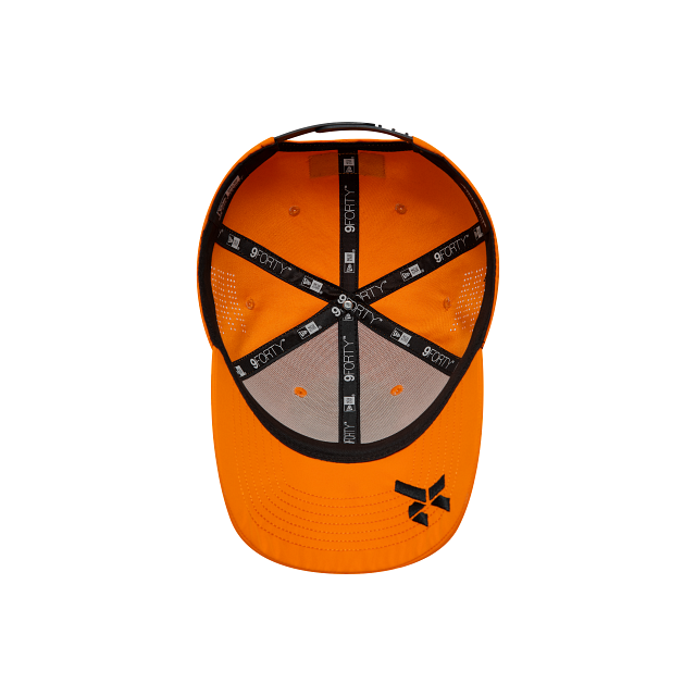 McLaren F1 Racing Hat - Daniel Ricciardo Orange 9Forty Formula 1 Snapback Cap - New Era