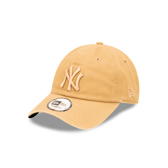 New York Yankees Hat - Gold Casual Classic MLB Strapback Cap - New Era