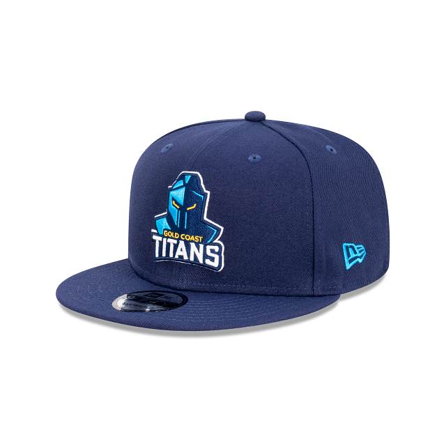 Gold Coast Titans Hat - Official Team Colours 9Fifty NRL Snapback Cap - New Era