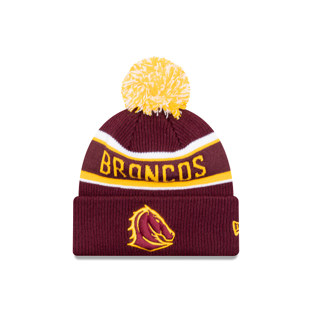 Brisbane Broncos Beanie - 2023 NRL Essentials - New Era