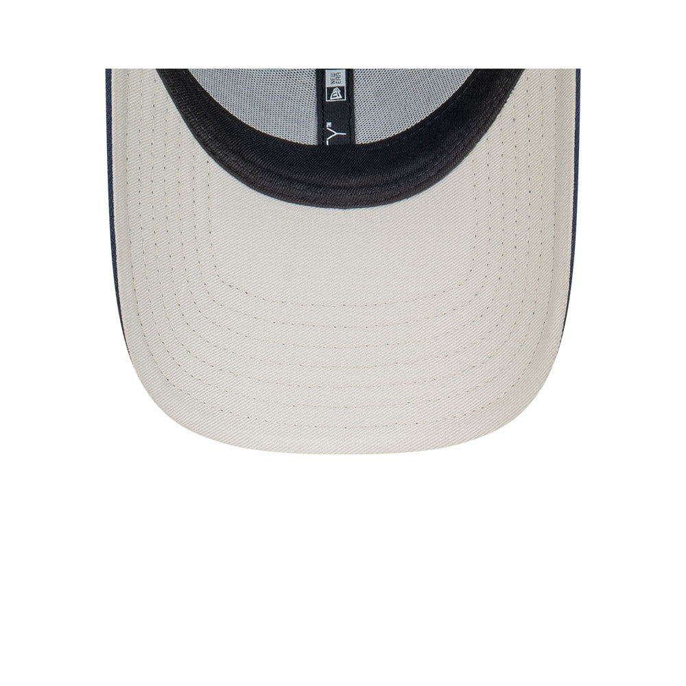 New Era Hat - Blank Seasonal Stone Blue 9Forty Strapback Cap