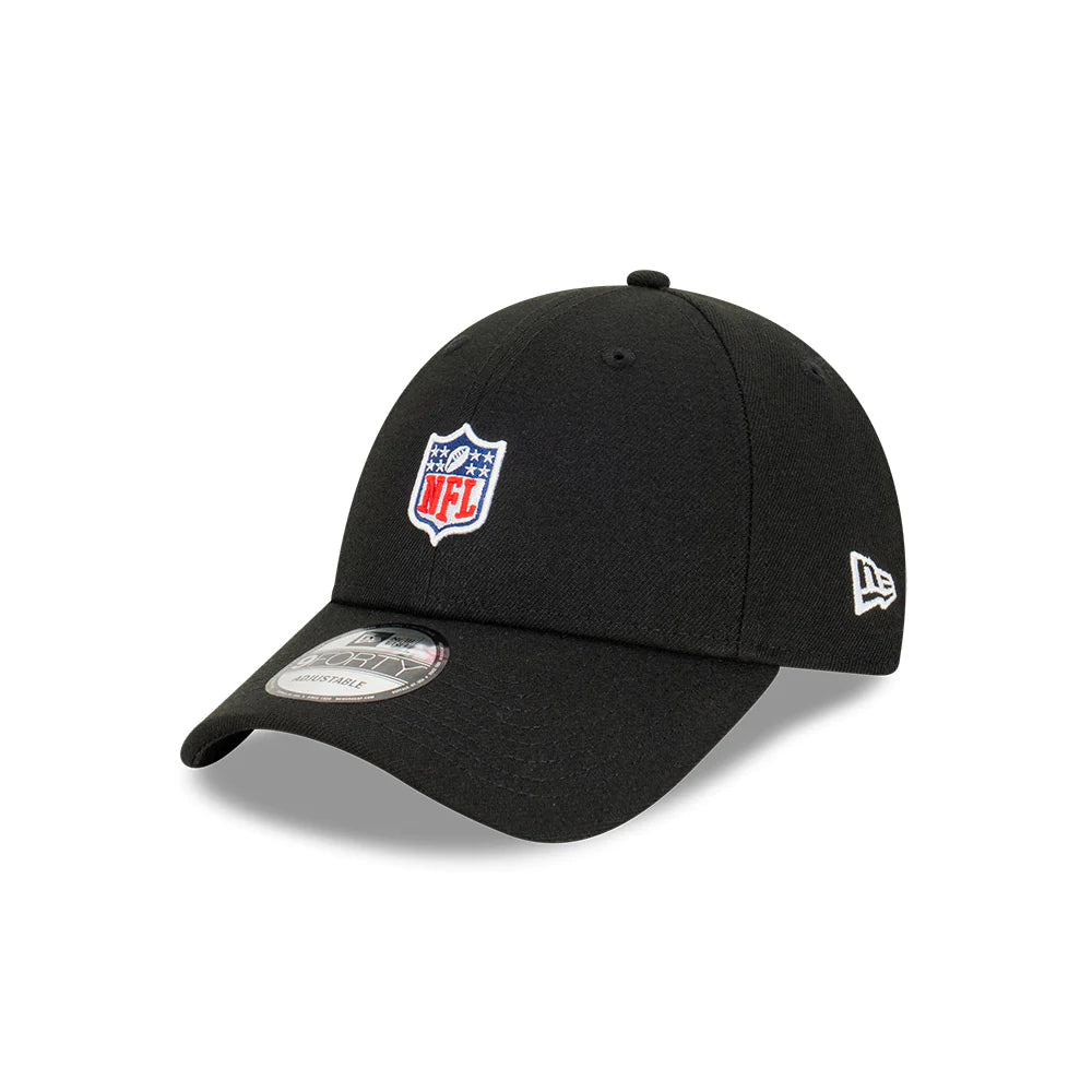 NFL League Logo Hat - Black 9Forty Snapback - New Era