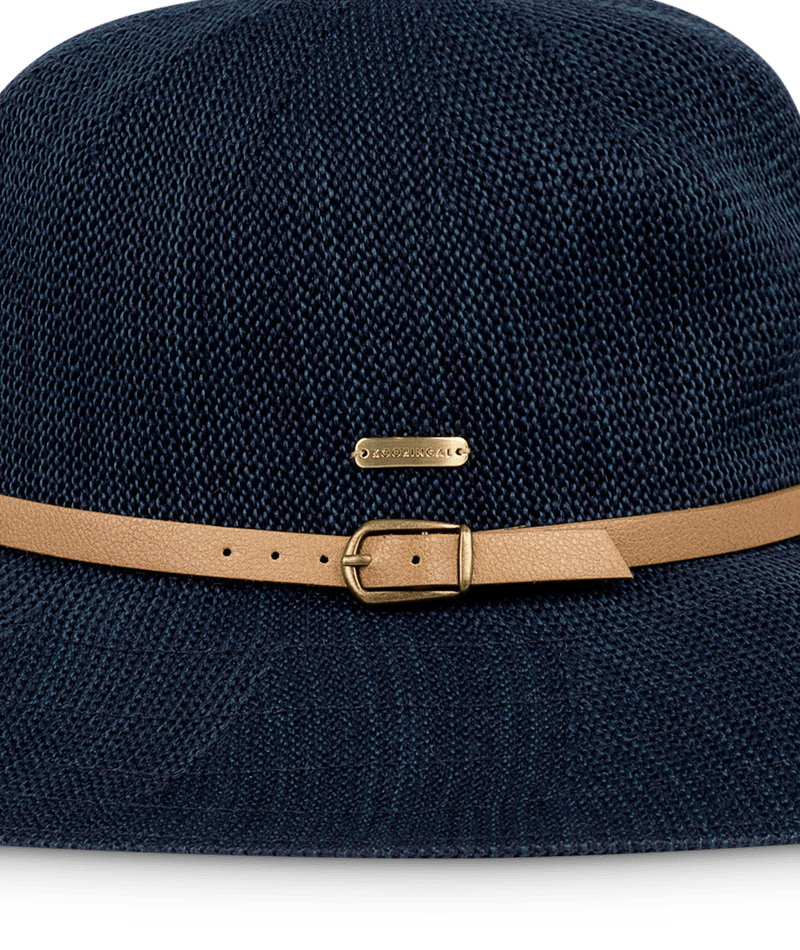 Kooringal - Leslie Women's Indigo Navy Blue Wide Brim