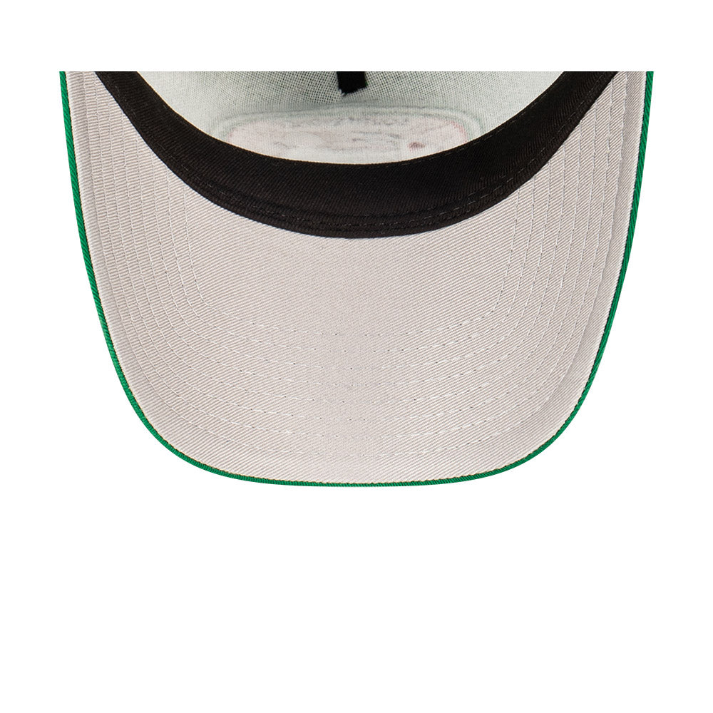 South Sydney Rabbitohs Hat - Green Retro 9Forty A-Frame NRL Snapback Cap - New Era