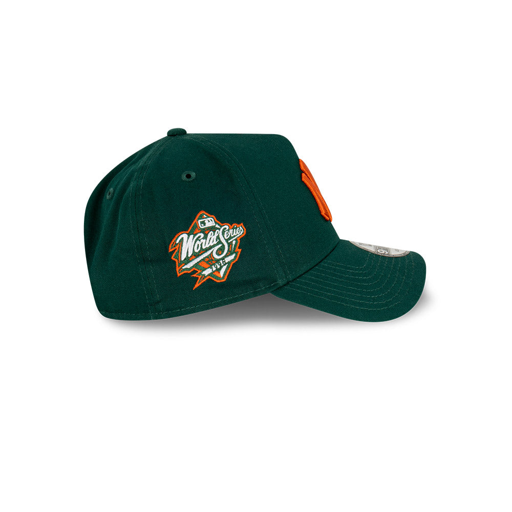 New York Yankees Hat Copper Green A Frame 9Forty MLB World Series Sn