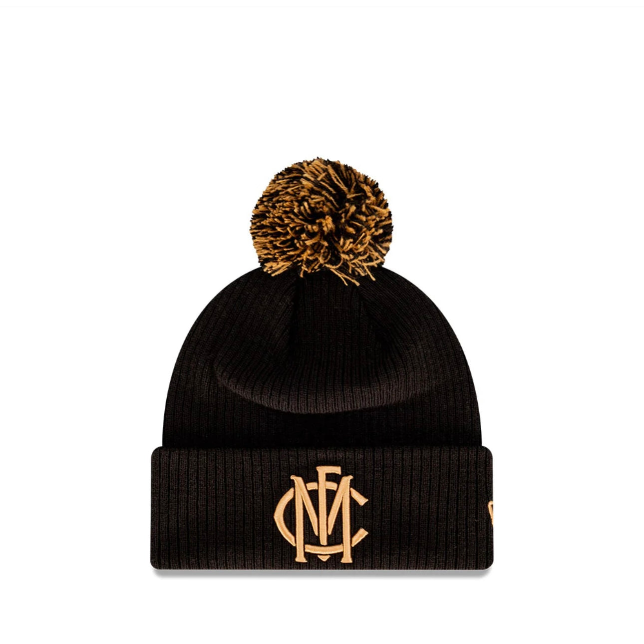 Melbourne Demons Beanie - 2023 AFL Winter Collection Pom Knit - New Era