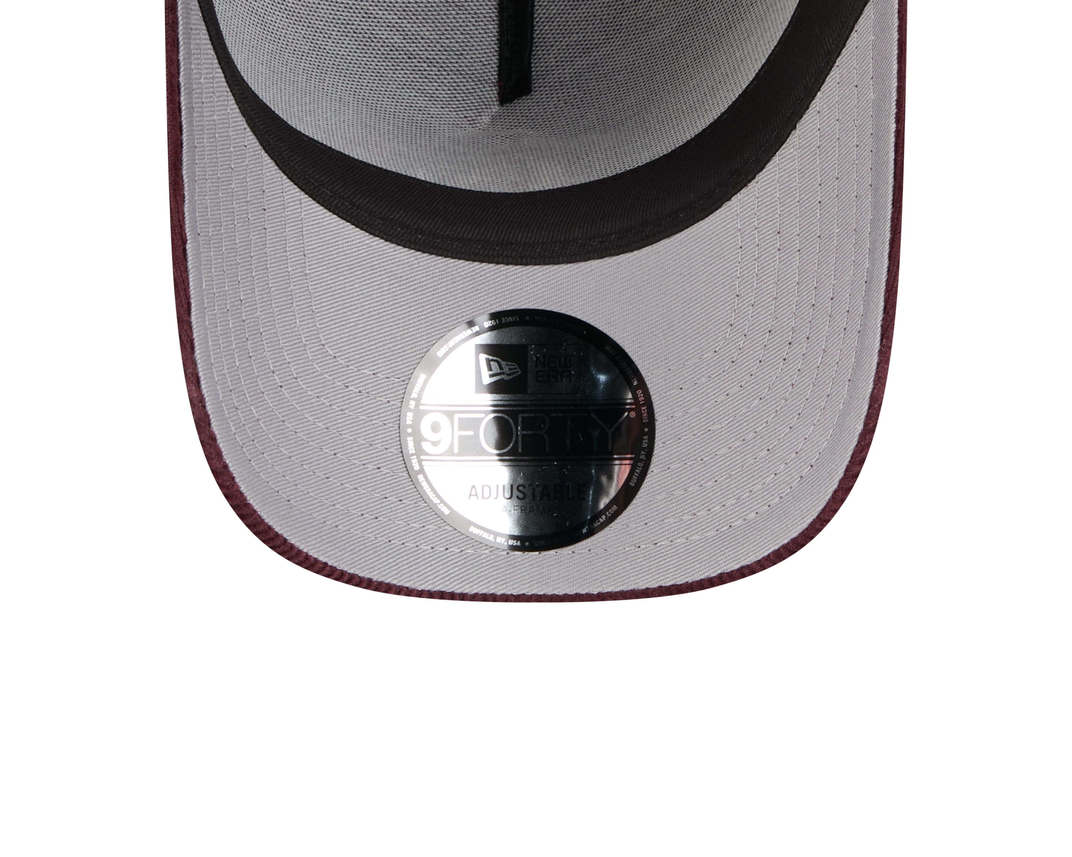 Brisbane Broncos Hat - OTC Tonal Corduroy NRL 9Forty A-Frame Snapback Cap - New Era