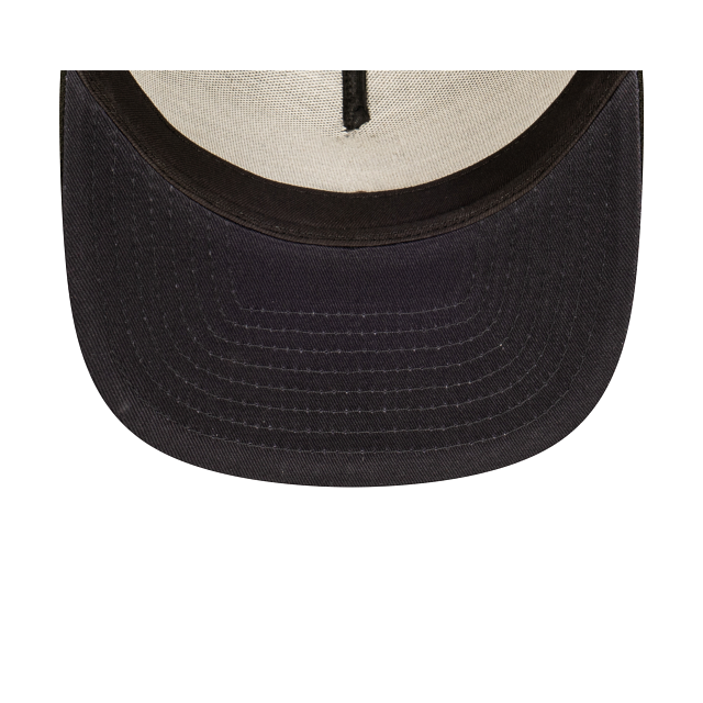 Carlton Blues Hat - AFL Neon Lights Black 9Fifty A-Frame Snapback Cap - New Era