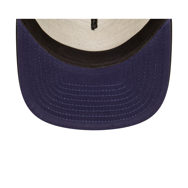 Adelaide Crows Hat - AFL Neon Lights Black 9Fifty A-Frame Snapback Cap - New Era