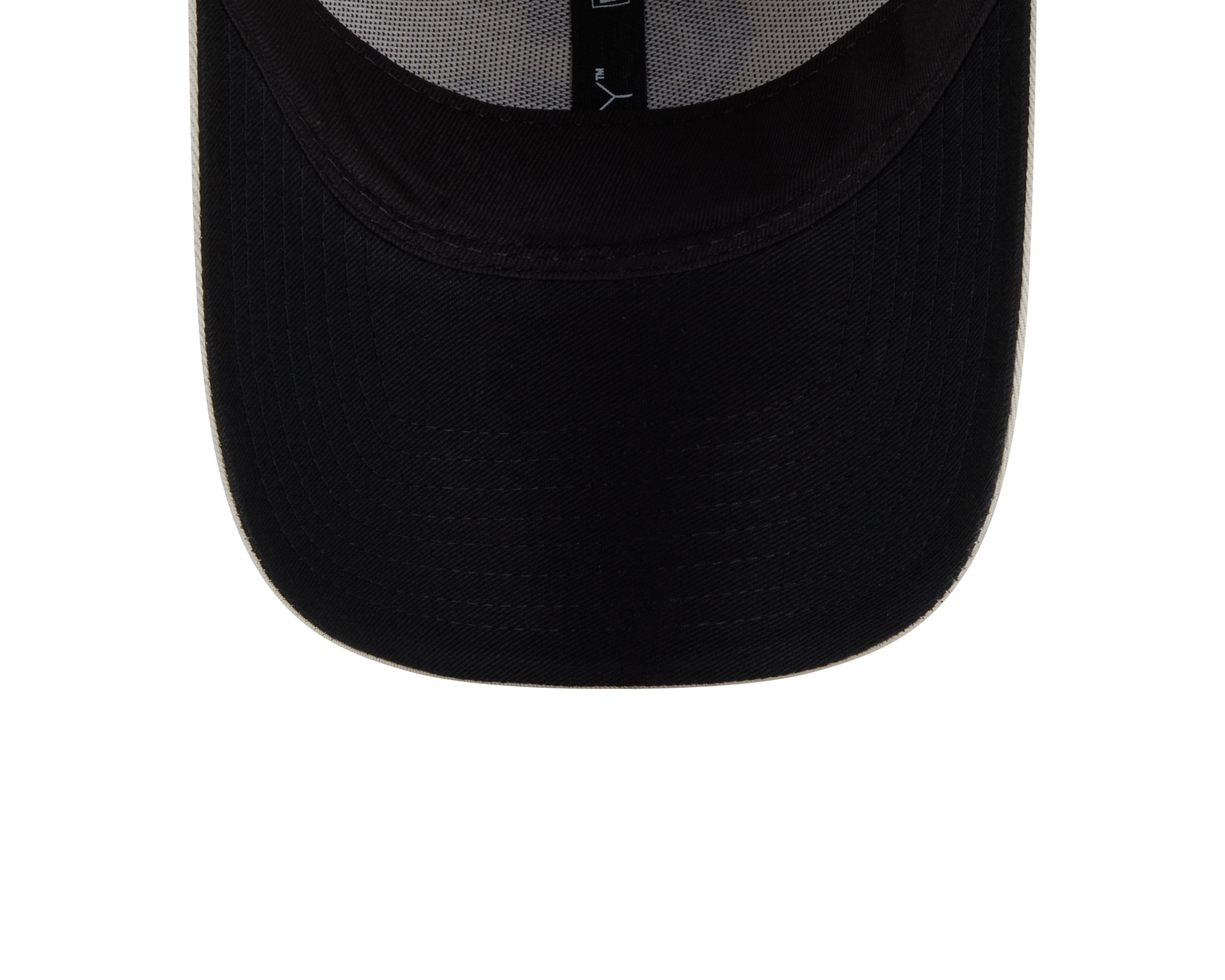 Brisbane Lions Hat - Stone Black 9forty AFL Strapback Cap - New Era