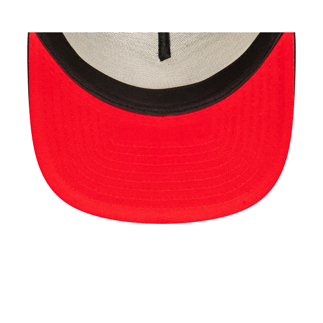 Melbourne Demons Hat - AFL Neon Lights Black 9Fifty A-Frame Snapback Cap - New Era