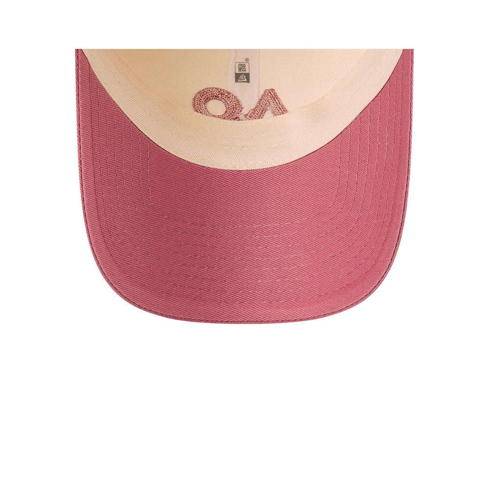 Australian Open Hat - 2025 Seasonal 2-Tone Wash AO Pink Tennis 9Forty Casual Classic Cap - New Era