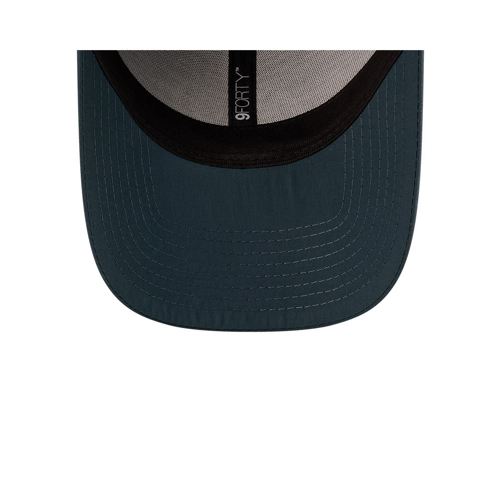 Australian Open Hat - 2025 Seasonal Performance Outline AO Cadet Blue Tennis 9Forty Strapback Cap - New Era