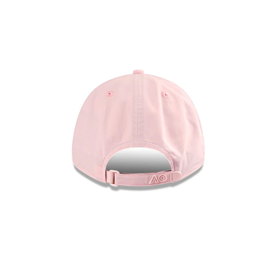 Australian Open Hat - 2025 Seasonal Performance Outline AO Pink Tennis 9Forty Strapback Cap - New Era