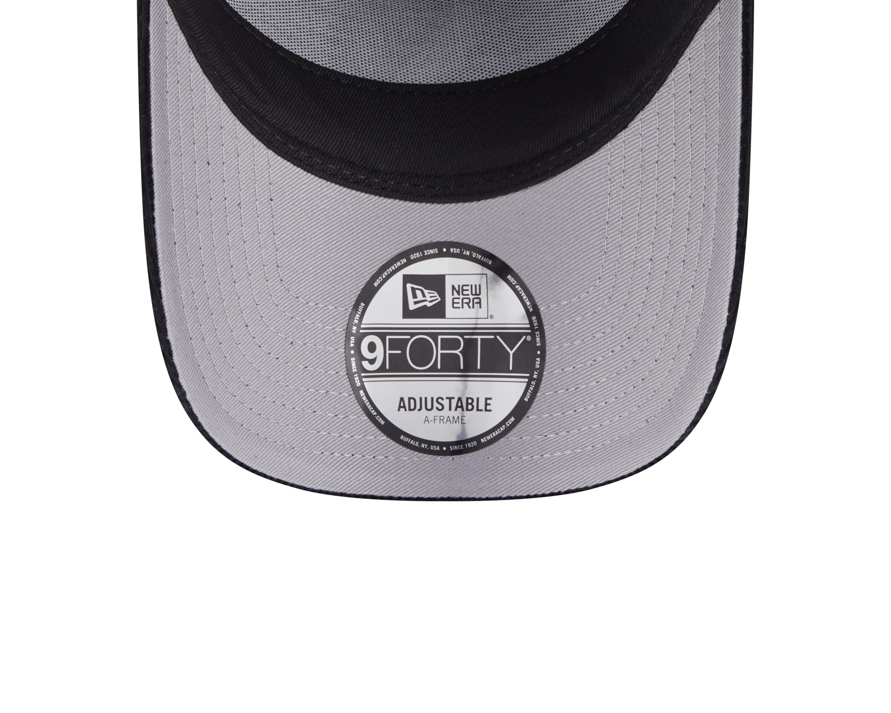 Collingwood Magpies Hat - OTC Tonal Corduroy AFL 9Forty A-Frame Snapback Cap - New Era