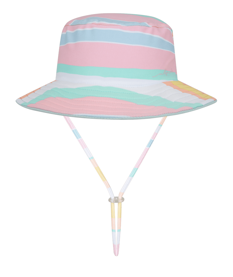 Millymook Girls Bucket Hat Kids Multi Colour Floppy Swim Bucket