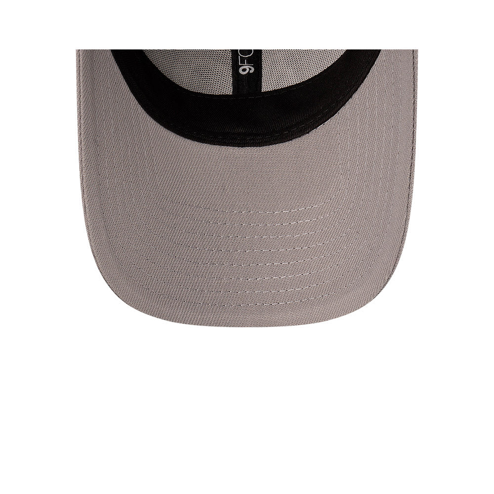 Australian Open Hat - 2025 Core Tonal Repreve AO Graphite Grey Tennis 9Forty Strapback Cap - New Era