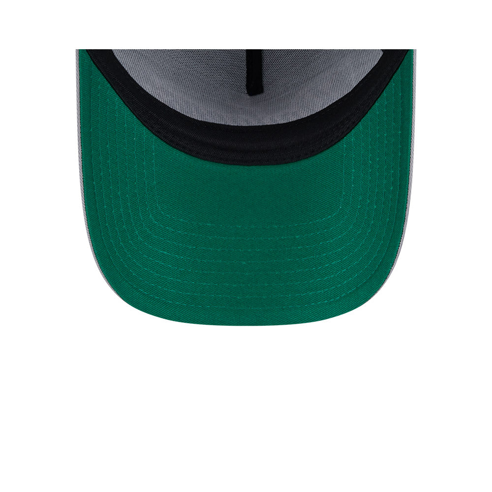 LA Dodgers Hat - Script 2-Tone Official Team Colour 9Forty A-Frame MLB Snapback Cap - New Era