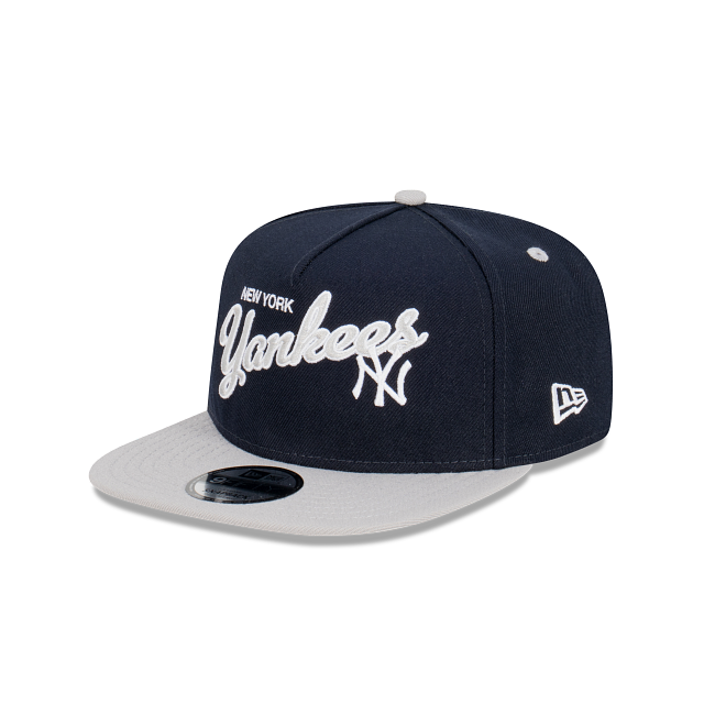 New York Yankees Hat - OTC Team Script Collection 9Fifty A-Frame MLB Snapback - New Era