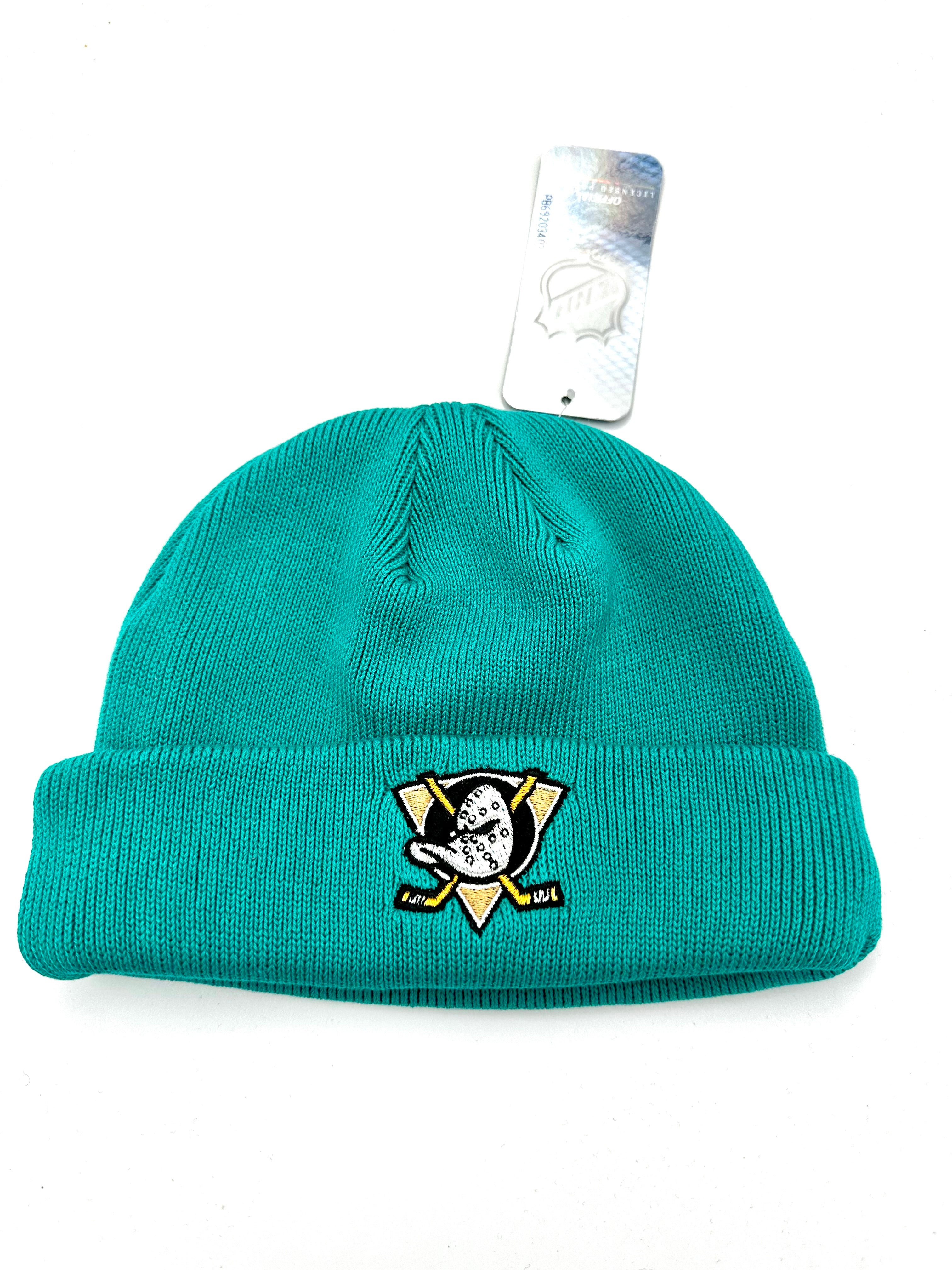 Anaheim Ducks Beanie - Sea Green TM CRST NHL Beanie - Majestic Athletic