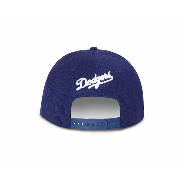 LA Dodgers Hat - Dark Royal Blue Official Team Colour MLB 9Fifty Snapback Cap - New Era