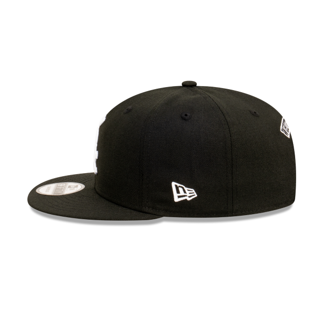 Chicago White Sox Hat - Black Official Team Colour MLB 9Fifty Snapback Cap - New Era