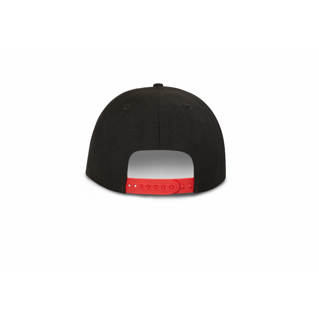 Chicago Bulls Hat - Black Official Team Colour NBA 9Fifty Snapback Cap - New Era