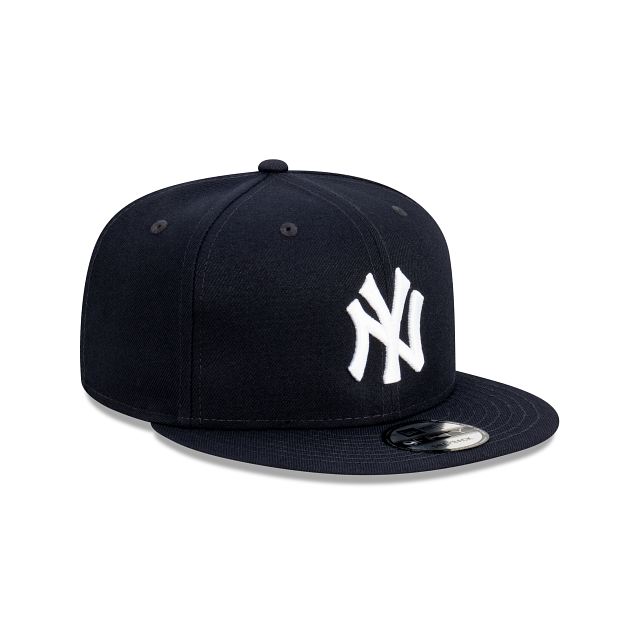 New York Yankees Hat - Navy Official Team Colour MLB 9Fifty Snapback Cap - New Era