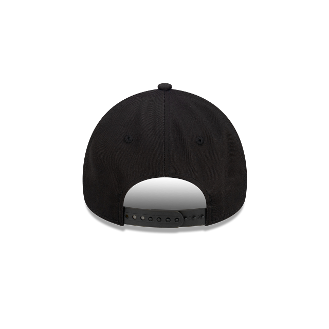 New York Yankees Hat - Black OTC 9Forty A-Frame MLB Snapback Cap - New Era