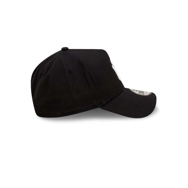 New York Yankees Hat - Black OTC 9Forty A-Frame MLB Snapback Cap - New Era