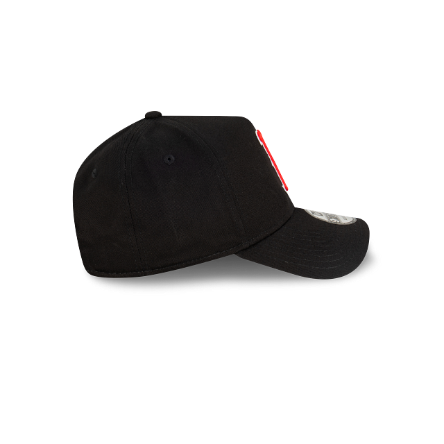 Boston Red Sox Hat - Black OTC 9Forty A-Frame MLB Snapback Cap - New Era