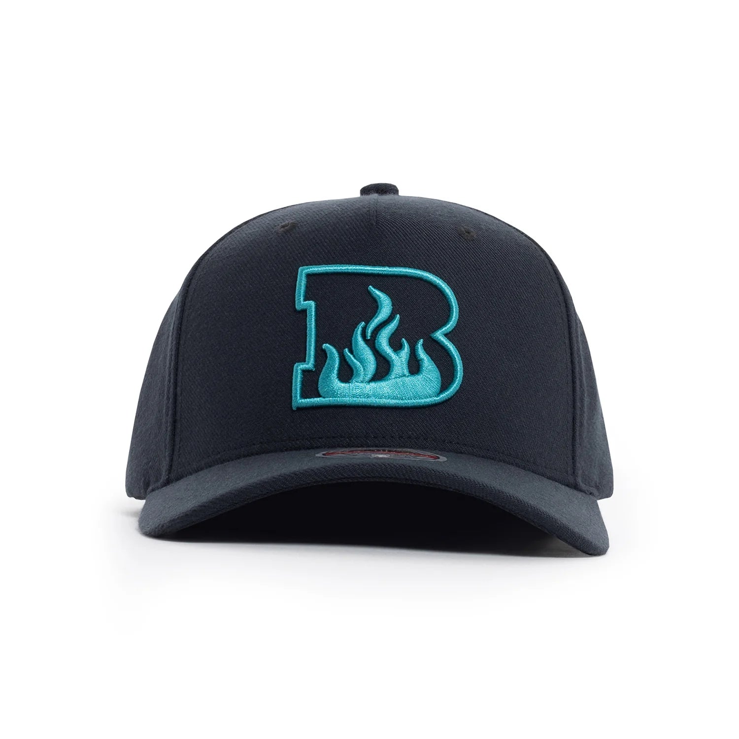 Brisbane Heat Hat - BBL Black Team Logo Classic Redline Snapback Cap -