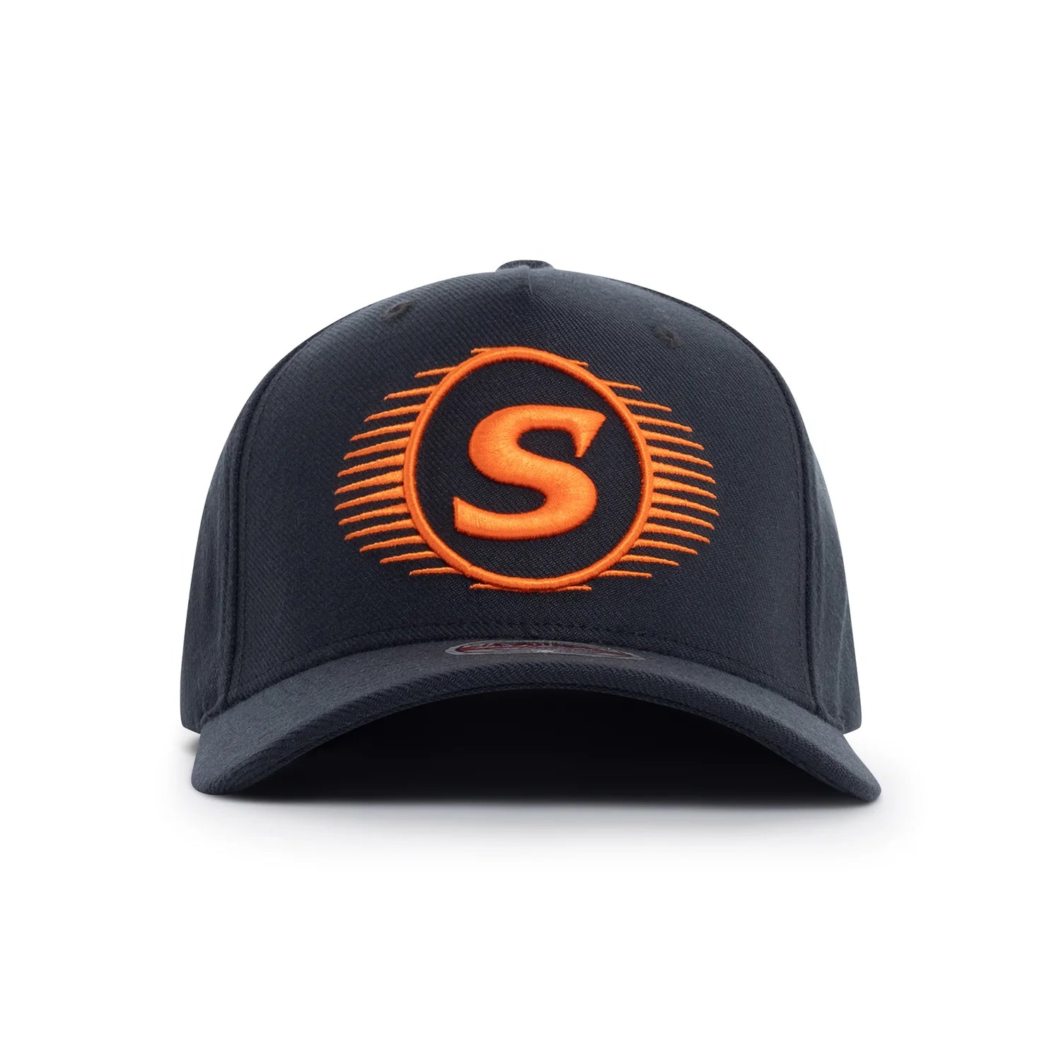 Perth Scorchers Hat - BBL Black Team Logo Classic Redline Snapback Cap - Mitchell & Ness