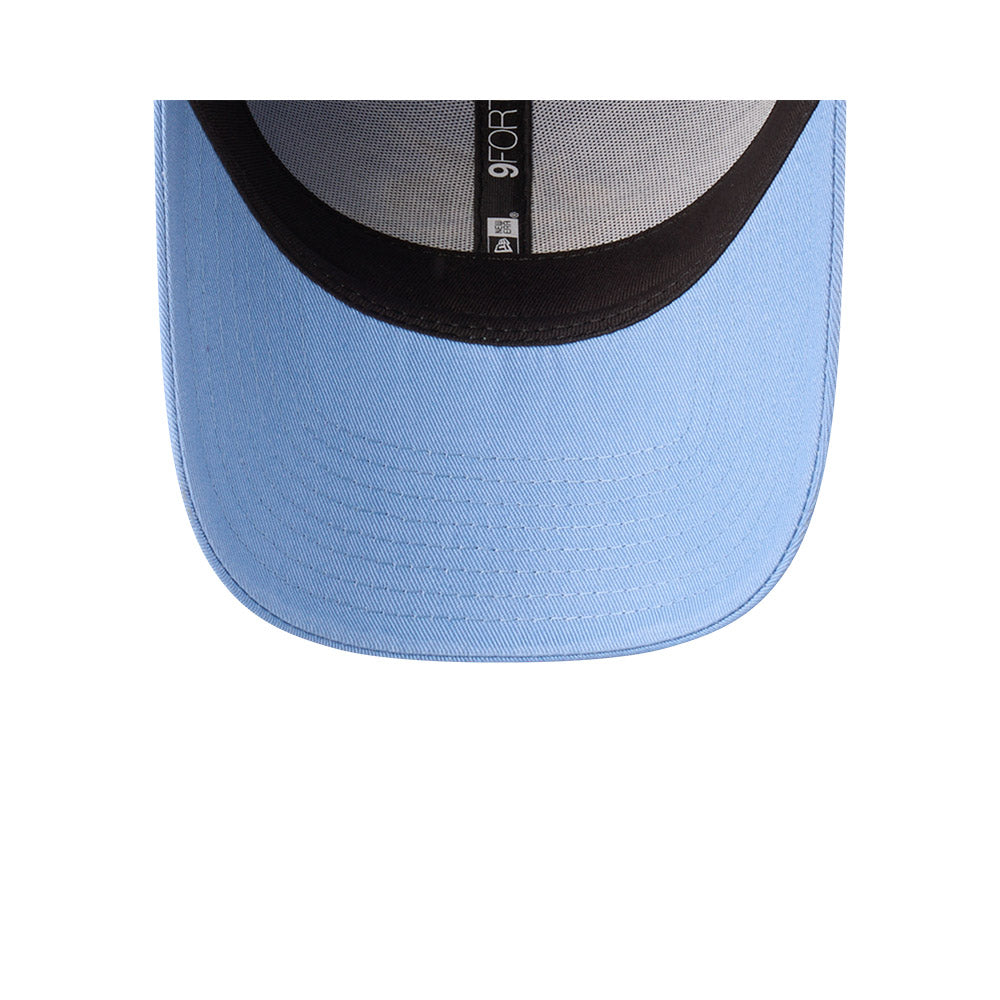 Cronulla-Sutherland Sharks Youth Hat - NRL 2025 Badged Blue OTC 9Forty Kids Strapback Cap - New Era
