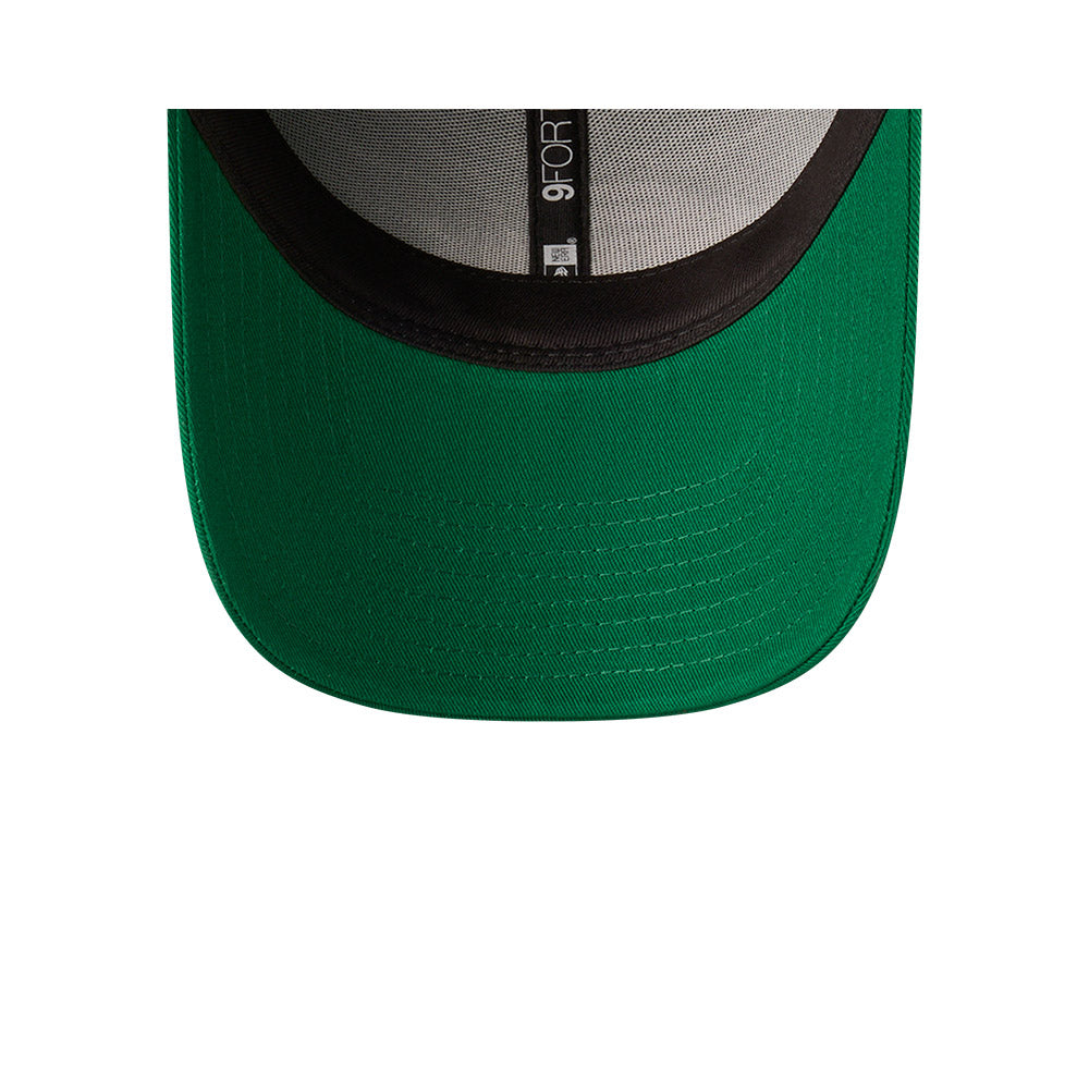 South Sydney Rabbitohs Youth Hat - NRL 2025 Badged Green OTC 9Forty Kids Strapback Cap - New Era