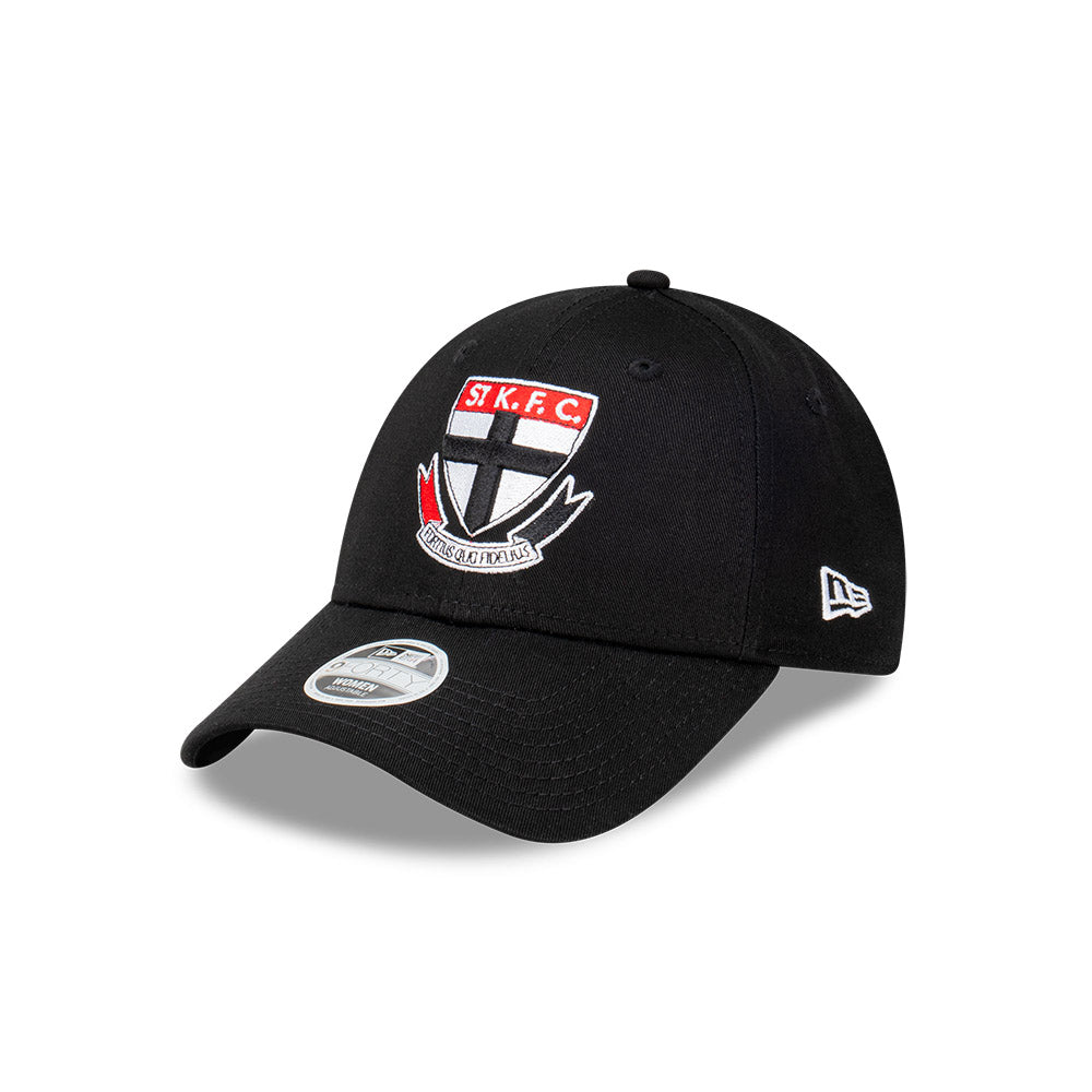 St Kilda Saints Women's Cap - AFL 2024 Official Team Colour 9Forty Strapback Hat - New Era