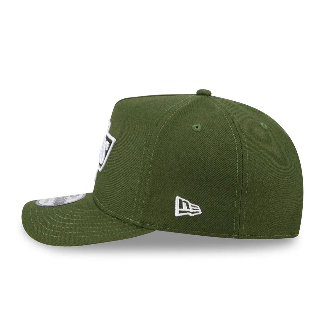Los Angeles Kings Hat - Rifle Green NHL 9Fifty A-Frame Snapback Cap - New Era