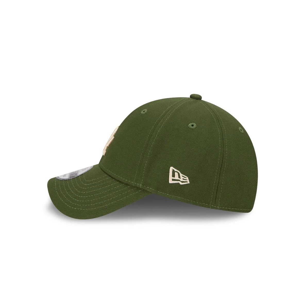 LA Dodgers Hat - Rifle Green Ivory MLB 9Forty Snapback Cap - New Era