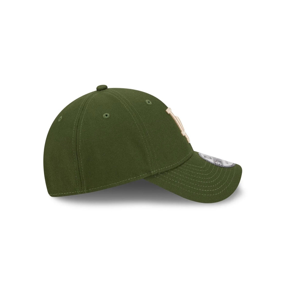 LA Dodgers Hat - Rifle Green Ivory MLB 9Forty Snapback Cap - New Era